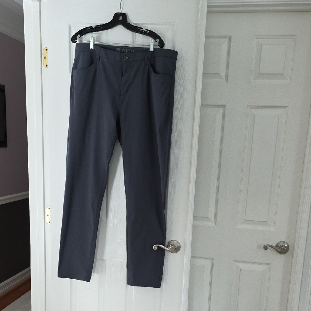 Vuori Charcoal Grey META Pants/Trousers